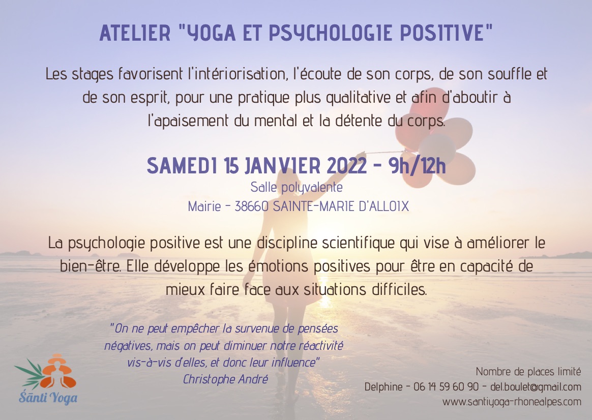 Yoga & Psychologie positive 2